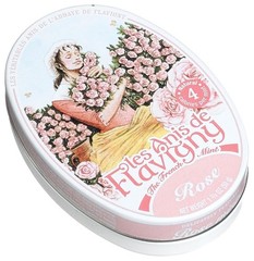 Les Anis De Flavigny Rose French Mints 1.75Oz Pack Of 1 Grocery Candy