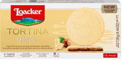 Loacker Tortina White Cookies 4.44 oz – Pack of 12
