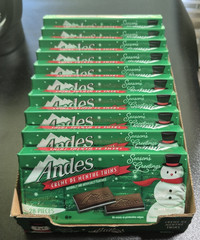 10 Andes Creme De Mint Thins Chocolate Candy Boxes 4.67 oz Each, 280 Pieces