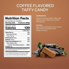 Brazilian Coffee Candy – 2 Pound Bulk Pack (180 Count) – Individually Wrapped…