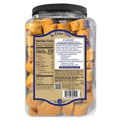 La Dolce Vita Classic Italian Biscotti, 40 oz