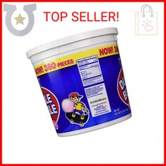 Dubble Bubble Tub, Original Flavor, 380-Count, 60.3 Oz(3.7 lb)