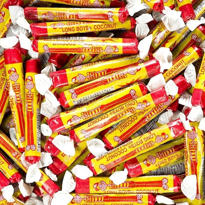 Atkinson Coconut Long Boys Bulk Candy – 1 LB / 2 LB / 3 LB – Free Shipping!