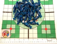 Tootsie Roll Blue Raspberry Fruit Chews Half Pound 8oz Candy
