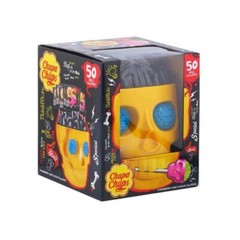 Chupa Chups 3D Skull Candy Bucket Halloween 2024 Brand New *Without Candy*