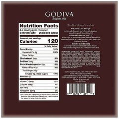 Godiva Goldmark Assorted Cake Inspired Chocolates Giftbox, 3.8 oz