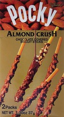 Pocky Chocolate Almond Crush Biscuit By Glico From Japan 12 Sticks