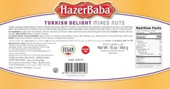 Traditional Turkish Delight Candy Box – Mixed Nuts & Vanilla Flavor – 16oz