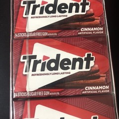 Trident Cinnamon Sugar Free Gum, 12 Packs of 14 Pieces (168 Total Pieces)