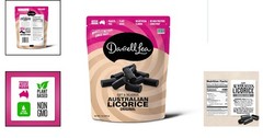 Soft Australian Licorice – Non-GMO & Palm Oil Free, 7oz Pack of Chewy Delight