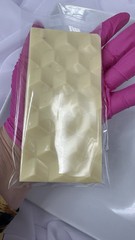 White Orange Walnut Pear handmade bar from Belgium chocolate unique taste 100g!