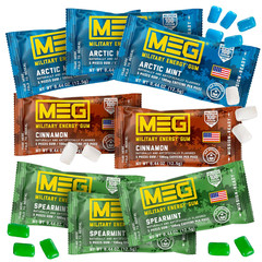 – Military Energy Gum | 100Mg of Caffeine per Piece + Increase Energy + Boost Ph