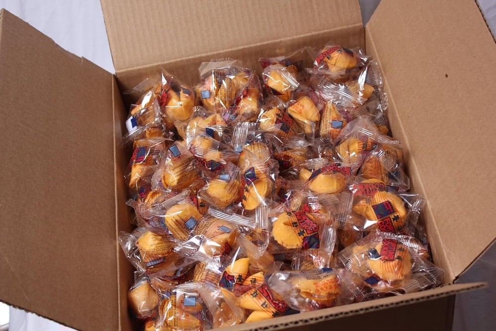 400 Pcs Fortune Cookies / Box “Free Shipping” -Golden Bowl