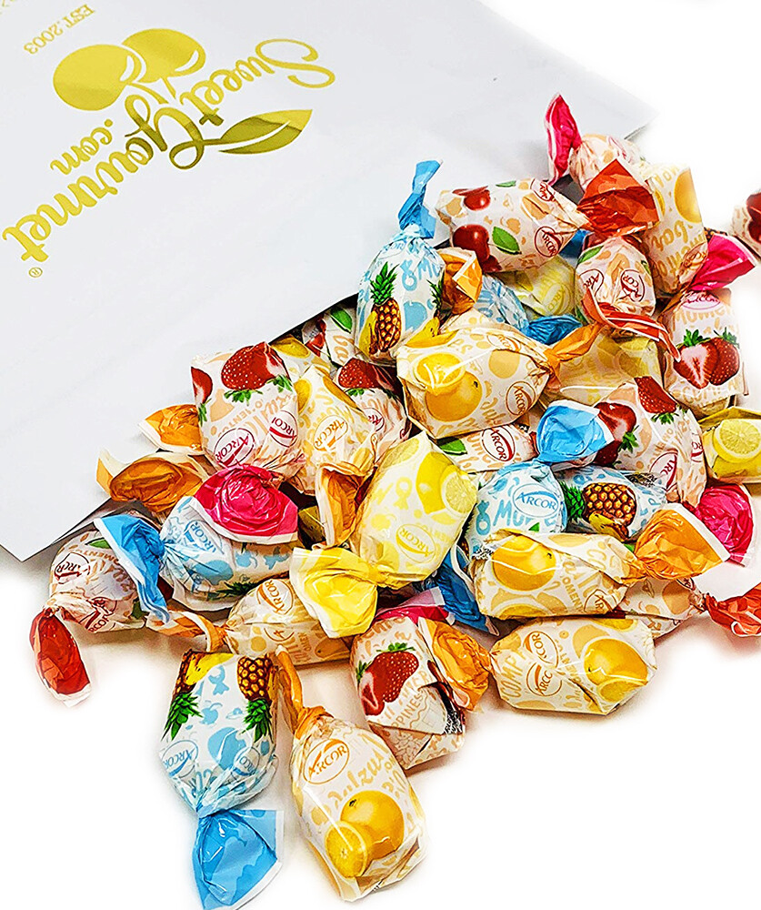 SweetGourmet Arcor Fruit Filled Assorted Bon Bon Hard Candy, 3 Lb- FREE SHIPPING