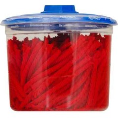 RED VINES Twists Original Red Licorice Bulk Candy Jar 5 lbs.