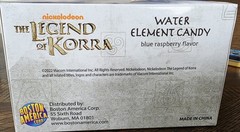 Legend of Korra Water Elemental, Candy Blue Raspberry: 3 Store Displays 10 Tins!