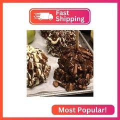 TV’s Deli & Diner Gourmet Jumbo Caramel Apple | Caramel, Toasted Pecans & Dark C