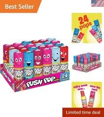 Candy Lollipops – Individually Wrapped Variety Candy Party Pack – 24 Count Lo…