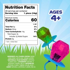 Ring Pop Candy, Easter Lollipops, 20 Ct Party Favors in 20 Count Bag, Multi