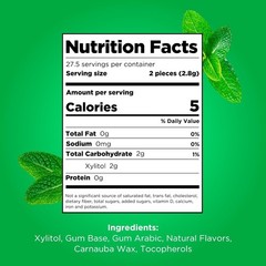 PUR Gum, Aspartame Free Chewing Gum, 100% Xylitol, 55 Pieces (Pack of 3) Best