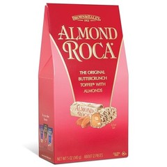 Almond Roca Box – 5oz Individually Wrapped Buttercrunch Toffee w / Almonds