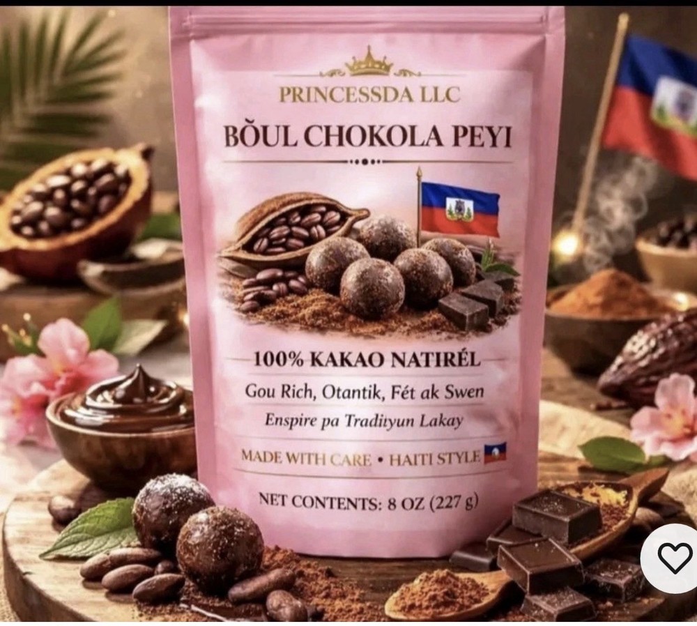 Princessda LLC Boul Chokola Peyi Haiti Style Chocolate Balls 8oz (227g)
