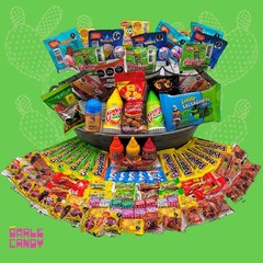 Mexican Candy Mix Assortment, Dulces mexicanos, Includes Vero mango, Salsaghe…