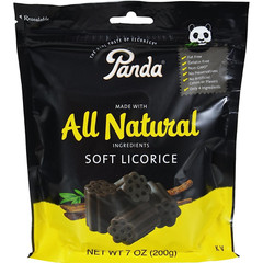 Panda Licorice, Licorice Chews, 7-Ounce Bags Pack of 12