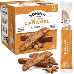 Nonnis Salted Caramel Milk Chocolate Biscotti Cookies — Individually Wrapped …