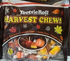 Tootsie Roll Harvest Chews Halloween Candy – 4 Fall Flavors – Pumpkin Spice, Etc