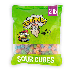 Cubes – Sour, Sweet & Fruity Chewy Candy with New Sour Fruity Flavors: Orange, W