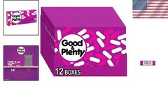 Deliciously Chewy Pink Licorice Bulk Case – 6oz Boxes, 12 Pack for Parties