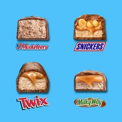 Snickers, Twix, Milky Way, & 3 Musketeers Minis Candy Bars – 19.49oz Bulk Bag