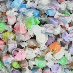 Gourmet Soft and chewy Salt Water Taffy Candies 3 Pound (Pack of 1), Assorted