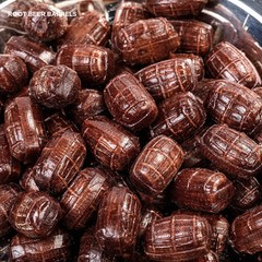 Howe Traditional Nostalgic Candy, Vintage Flavors, Root Beer Hard Candy Barrels