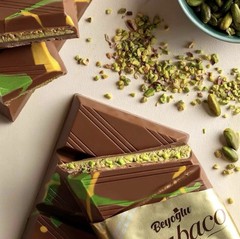 6 pcs Dubai Chocolate Bar 95g – Viral Chocolate – Premium Hand Knafeh,Pistachio