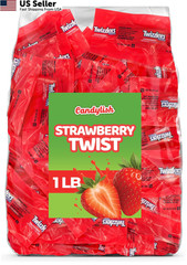 Strawberry Twists Bulk Candy – 1 LB Bag 21.0058 cm x 5.1054 x 21.9964