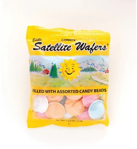 Gerrit’s Edible Satellite Wafers 1.23 Oz Bag – Made in Belgium