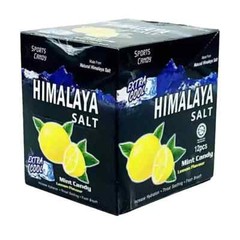 2 Boxes of Himalaya Salt Sport Candy Mint Lemon Flavor Genuine (15g x 12 pack)