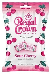 Regal Crown Sour Cherry, 6.25 Ounce Bag (Pack of 1), Individually Wrapped…