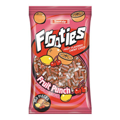 Red Frooties – 2 Pound Bag of Individually Wrapped Chewy Candy – Gluten Free, Pe