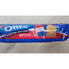 3 pk Oreo Sandwich Cookies Limit Edition Firecracker Pop 11.46oz Red White Blue