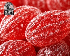 Claeys Sanded Cherry Drops Old Fashioned Nostalgic Candy , 2 lbs