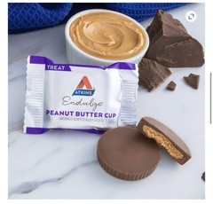 Atkins Endulge Peanut Butter Cups Keto Friendly Box 20 Count 340g