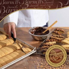 Hand-Dipped Chocolate Biscotti Gift Box – Perfect for Christmas & Thanksgiving