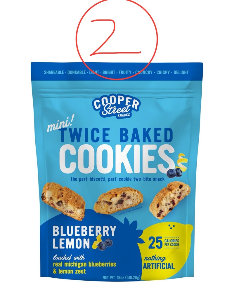 Cooper Street Blueberry Lemon Cookies, 18 oz. 2 Packs – Great Price.