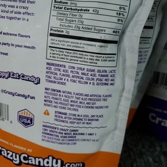 Andersen’s Crazy Candy Freeze Dried Peaches Smores Lot of 5 Exp: 8/26