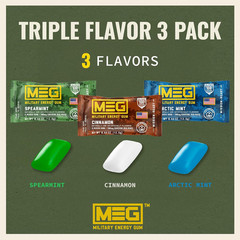 – Military Energy Gum | 100Mg of Caffeine per Piece + Increase Energy + Boost Ph