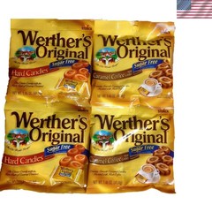 Werther’S Sugar-Free Candies Bundle – 4 Items: Hard Candies and Caramel