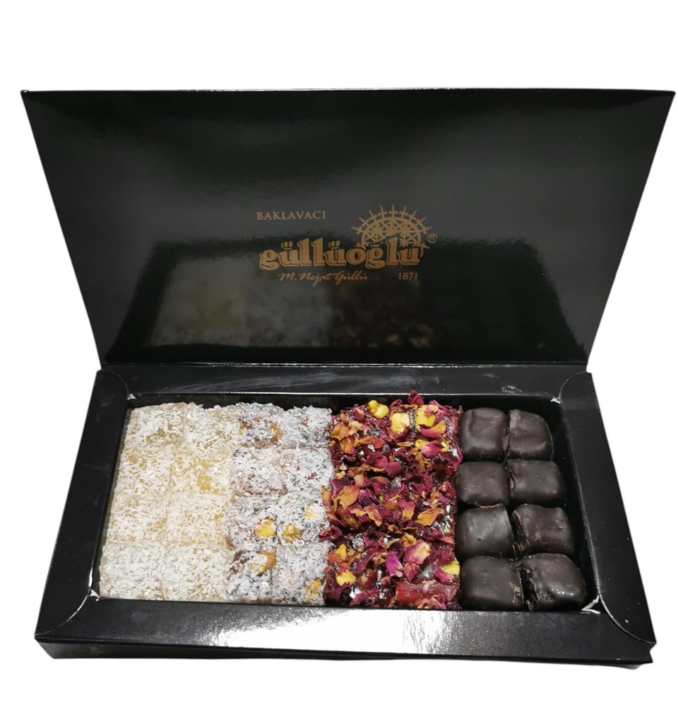 Gourmet Delight Series Sultan’s Confections Assorted Turkish Delight, 8.8oz